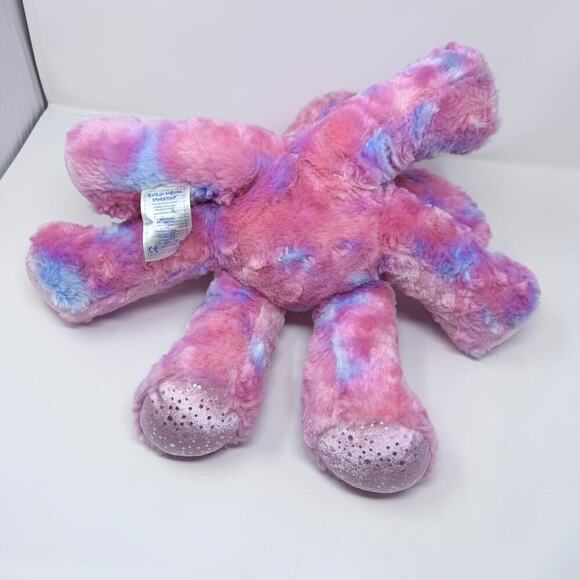 Build a Bear Workshop Octo-Fun Octopus Plush Pink Blue Swirl 2014 Stuffed Animal - Picture 9 of 11